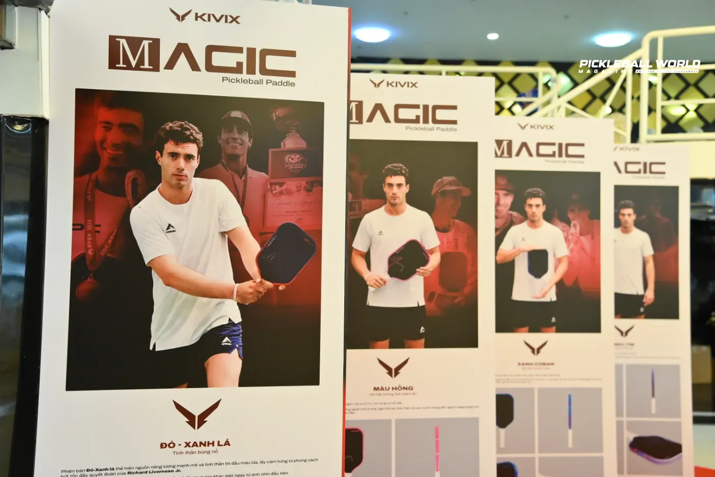 Kivix Magic Chính Thức Trình Làng: Cú Bắt Tay Chiến Lược Giữa Kaiwin Và Richard Livornese Jr. Định Hình Chuẩn Mực Vợt Thi Đấu Thế Hệ Mới